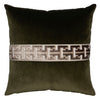 Square Feathers Melvin Throw Pillow