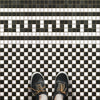 Mosaic H - Warren Street Vinyl Floorcloth