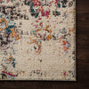 Loloi II Nadia Ivory/Multi Power Loomed Rug