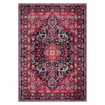 Loloi II Nadia Midnight/Pink Power Loomed Rug