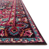 Loloi II Nadia Midnight/Pink Power Loomed Rug