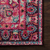 Loloi II Nadia Midnight/Pink Power Loomed Rug