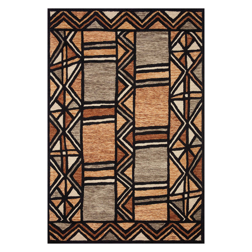 Loloi Nala Walnut/Multi Hand Tufted Rug