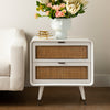 Villa and House Malmo 2 Drawer Side Table