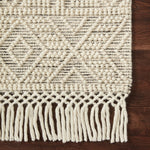 Loloi II Noelle Stitch Ivory/Black Hand Woven Rug