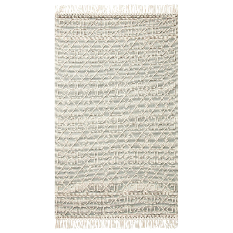 Loloi II Noelle Pyra Ivory/Blue Hand Woven Rug