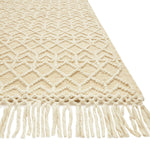 Loloi II Noelle Ivory/Gold Hand Woven Rug