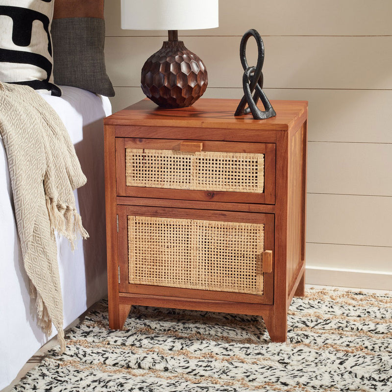 Rieth Cane Nightstand