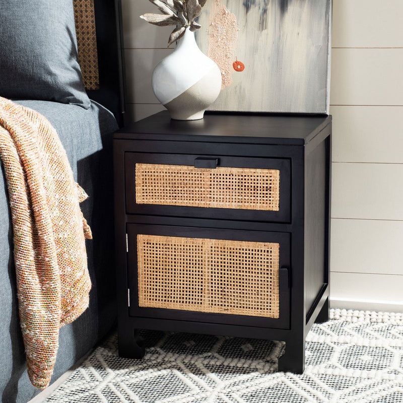 Tara Rattan Nightstand