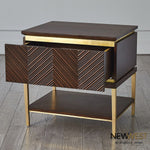 Global Views Latilla Bedside Chest