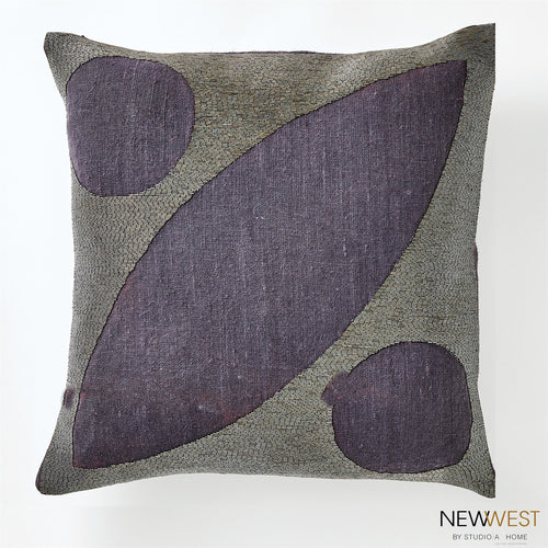 Global Views Seed Beaded Pillow - Final Sale