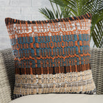 Jaipur Living Nazka Zyan Indoor/Outdoor Pillow