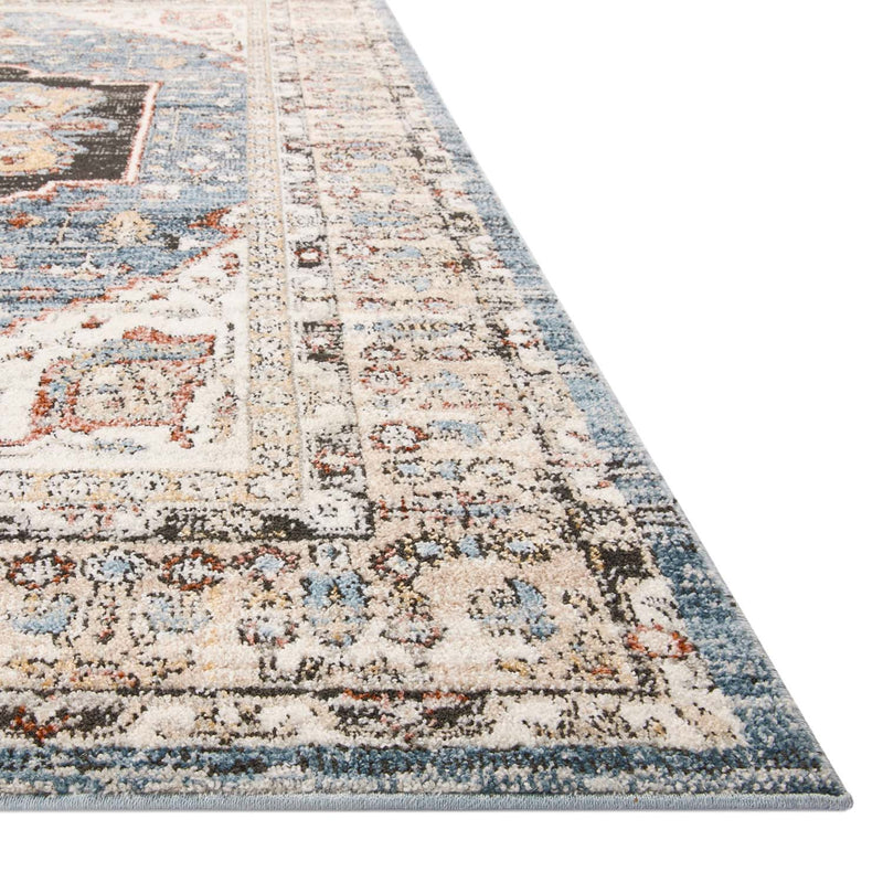 Loloi II Odette Sky/Multi Power Loomed Rug