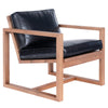 Redford House Oxford Leather Lounge Chair