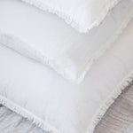 Anaya So Soft Bright White Linen Throw Pillow