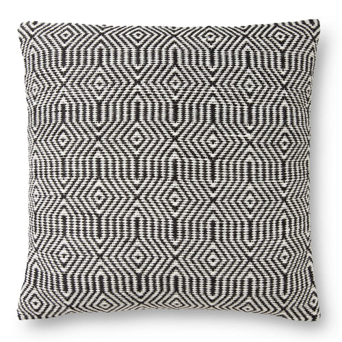 Loloi Stripe Diamond Indoor/Outdoor Pillow Set of 2