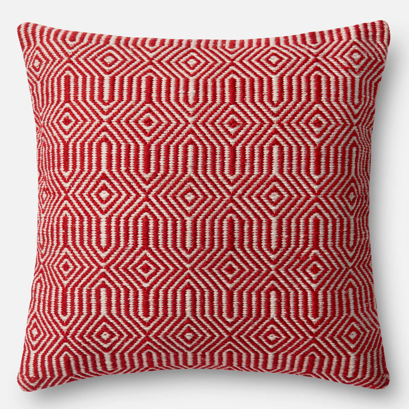 Loloi Stripe Diamond Indoor/Outdoor Pillow Set of 2