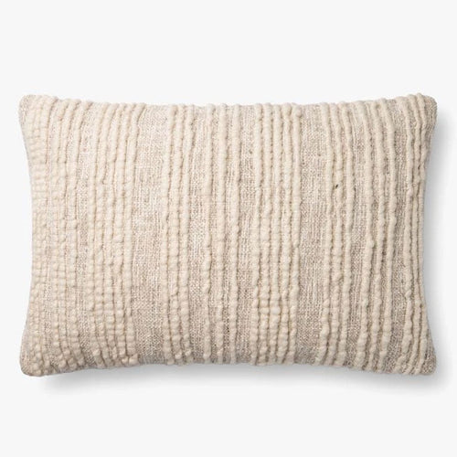 Loloi Natural Stripes Throw Pillow Set of 2