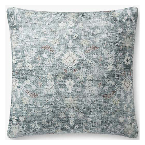 Chris Loves Julia x Loloi Virginia Gray Throw Pillow Set of 2