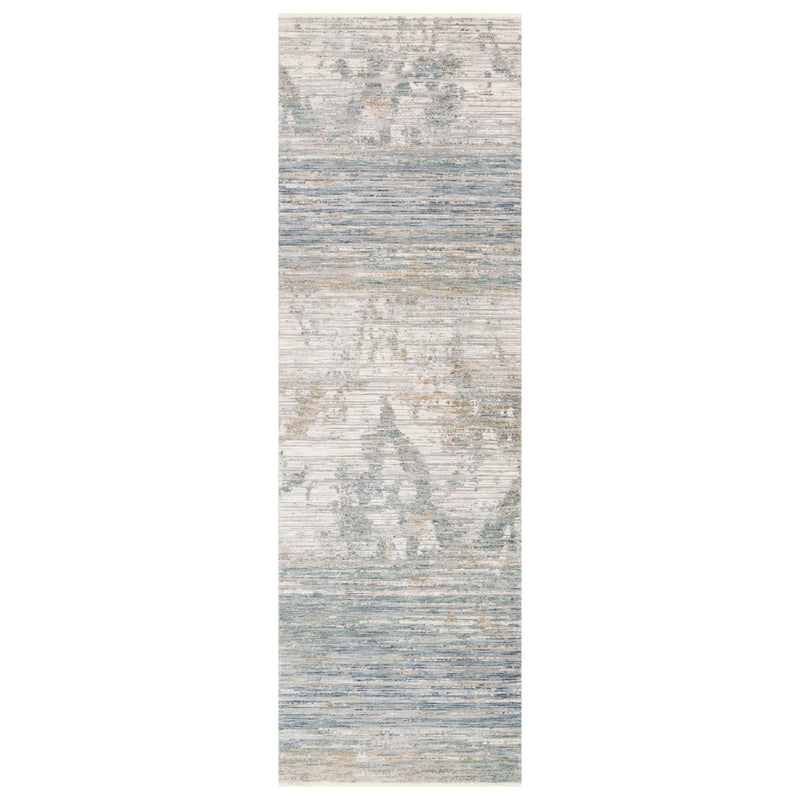 Loloi Pandora Ivory/Blue Power Loomed Rug