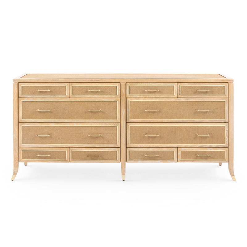 Villa and House Paulina 12-Drawer Dresser