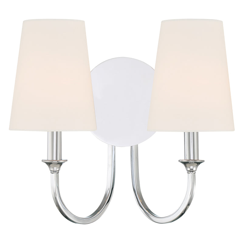 Crystorama Payton 2-Light Wall Sconce