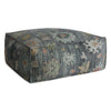 Loloi Kaufman Charcoal/Multi Pouf