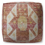 Loloi Humphry Terracotta/Multi Pouf