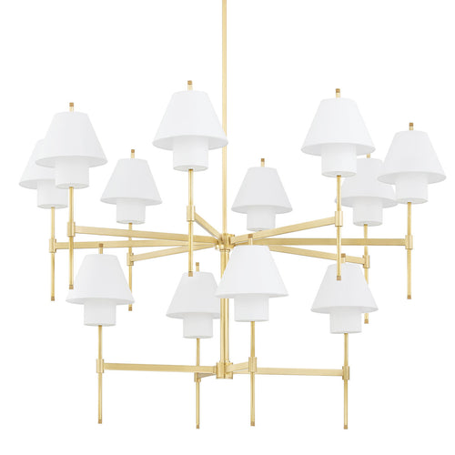 Pembrooke & Ives x Hudson Valley Lighting Glenmoore 12-Light Chandelier - Final Sale