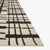 Chris Loves Julia x Loloi Polly Black /Ivory Hand Tufted Rug