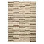 Chris Loves Julia x Loloi Polly Beige/Tobacco Hand Tufted Rug