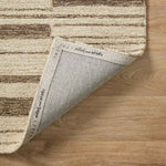 Chris Loves Julia x Loloi Polly Beige/Tobacco Hand Tufted Rug