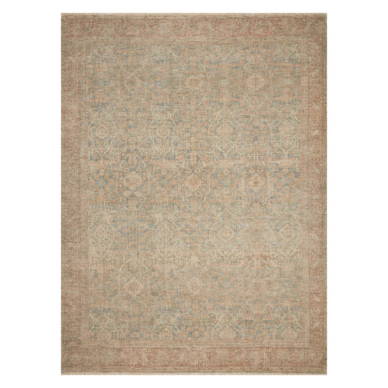 Loloi Priya Denim/Rust Hand Woven Rug