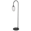 Noir Swan Floor Lamp