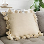 Laurel Tassel Throw Pillow