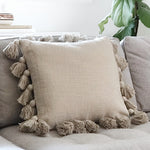 Laurel Tassel Throw Pillow