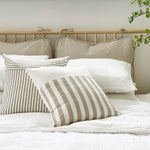 Mead Stripe Linen Throw Pillow