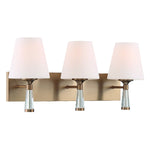 Crystorama Ramsey 3-Light Bath Vanity Lighting