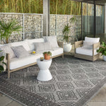 Loloi II Rainier Gray/Charcoal Indoor/Outdoor Rug