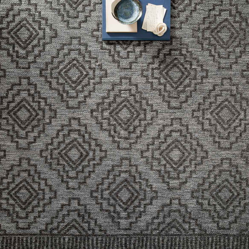 Loloi II Rainier Gray/Charcoal Indoor/Outdoor Rug