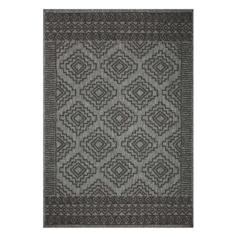 Loloi II Rainier Gray/Charcoal Indoor/Outdoor Rug