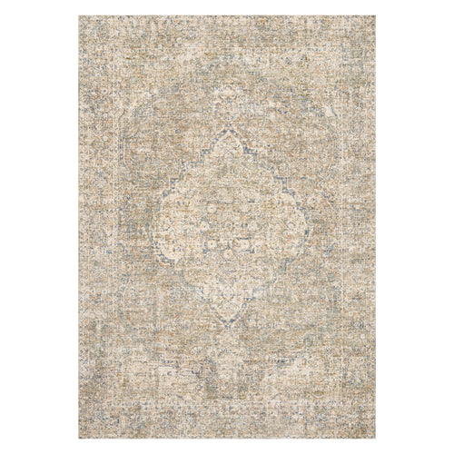 Loloi Revere Granite/Blue Power Loomed Rug