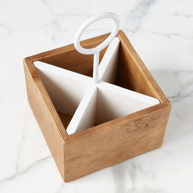 Etu Home Bianca Silverware Caddy