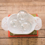 Etu Home Distressed White Dough Bowl