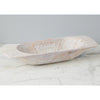 Etu Home Distressed White Dough Bowl