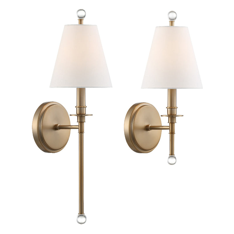 Crystorama Riverdale 1-Light Wall Sconce