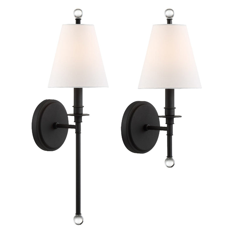 Crystorama Riverdale 1-Light Wall Sconce