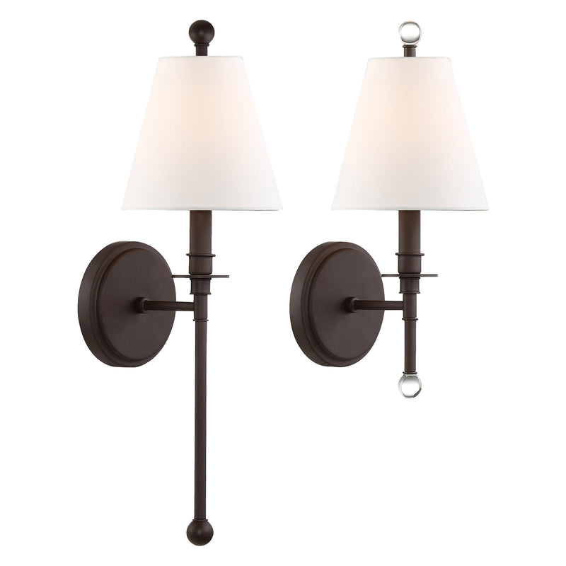 Crystorama Riverdale 1-Light Wall Sconce