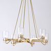 Global Views Six Light Chandelier - Final Sale