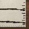 Loloi Roman Ivory/Black Hand Woven Rug